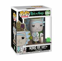 694 King of $#!+ Rick & Morty Funko pop