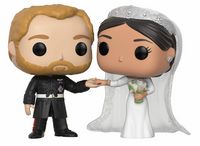 0 Duke and Duchess of Sussex 2 Pack Royals Funko pop