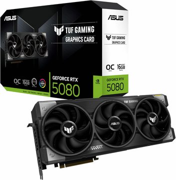 ASUS TUF GeForce RTX™ 5080 16GB GDDR7 OC Edition Graphics Card