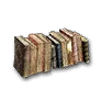 Falasi's Bookshelf with Knowledge on Excavation