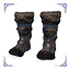 Exceptional Hyena-fur Boots
