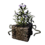 Decorative Planter (Purple Lotus)