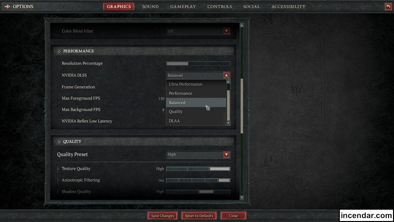 How to use and improve graphics using NVIDIA DLSS in Diablo IV