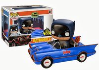 1 Blue Batmobile Batman Funko pop