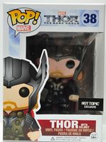 38 Thor w/ Helmet Hot Topic Marvel Comics Funko pop