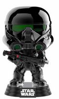154 Chrome Imperial Death Trooper Walmart Star Wars Rogue One Funko pop