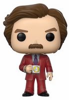 948 Ron Burgundy with Cup 2020 San Diego Comic Con / FunkoShop Anchorman Funko pop