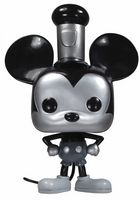 24 Steamboat Willie Metallic D23 2011 Mickey Mouse Universe Funko pop