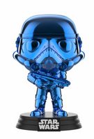 296 Blue Chrome Stormtrooper Star Wars Funko pop