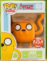 33 Flocked Jake Adventure Time Funko pop