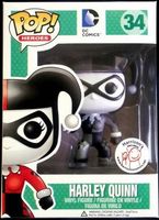 34 B&W Harley Quinn Harrisons Comics DC Universe Funko pop