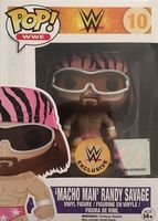 10 Macho Man Randy Savage Pink Bandana WWE.com World Wrestling Entertainment Funko pop