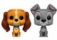 0 Lady & The Tramp Hot Topic Combo Pack Funko pop