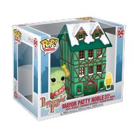4 Mayor Patty Noble with City Hall Peppermint Lane Funko pop