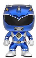 363 Metallic Blue Ranger Gamestop Power Rangers Funko pop