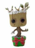 101 Snowy Holiday Dancing Groot Guardians of The Galaxy Funko pop