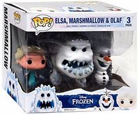0 Elsa, Marshmallow & Olaf Combo Pack Funko pop