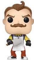 265 The Neighbor With Apron and Cleaver Hello Neighbor Funko pop