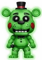 128 Toy Freddy Glow in the Dark Exclusive Five Nights at Freddys Funko pop