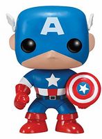6 Captain America Marvel Comics Funko pop