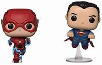 0 Flash and Superman 2 Pack NYCC 18 DC Universe Funko pop