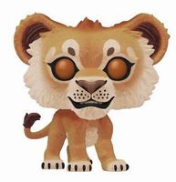 547 Flocked Lion King 2019 Simba BL Lion King Funko pop