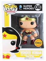 8 Metallic Wonder Woman CHASE DC Universe Funko pop