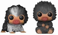 0 Black and Gray Baby Nifflers Combo Pack BoxLunch Fantastic Beasts Funko pop