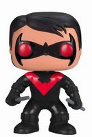 40 Metallic Red Colorway Nightwing Fugitive Toys DC Universe Funko pop