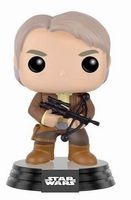 115 Han Solo w/ Chewbaccas Bowcaster SDCC AND GAMESTOP Star Wars Funko pop