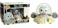 34 Ricks Ship Hot Topic Rick & Morty Funko pop