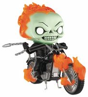 33 Ghost Rider with Bike Glow in The Dark Marvel Comics Funko pop