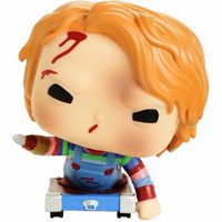 658 Chucky On Cart Hot Topic Exclusive Childs Play Funko pop