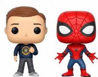 0 Peter Parker and Spider Man 2 Pack Best Buy Marvel Comics Funko pop