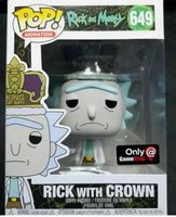 649 Rick with Crown Rick & Morty Funko pop