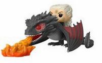 68 Daenerys with Dracarys Drogon (In GOT and Rides Series) Game of Thrones Funko pop
