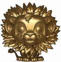 302 Simba Gold Disney Store Lion King Funko pop