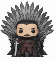 72 Jon Snow on Iron Throne Game of Thrones Funko pop