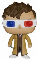 233 Tenth Doctor W/ 3D Glasses HT Doctor Who Funko pop
