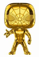 440 Gold Chrome Iron Spider Marvel Comics Funko pop