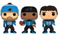 0 Panthers 3 Pack Sports NFL Funko pop