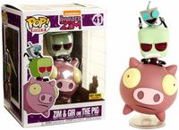 41 Zim and Gir on The Pig Invader Zim Funko pop