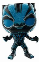 273 Blue Glow Black Panther Target Marvel Comics Funko pop