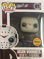 1 Jason Voorhees Limited Edition CHASE Glow In The Dark Friday the 13th Funko pop
