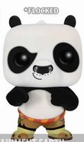 250 Flocked Po Kung Fu Panda Funko pop