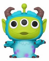766 Sully 10 Inch Super Sized Monsters, Inc. Alien Remix Pixar Funko pop