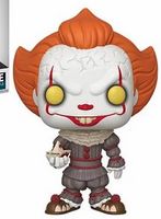 786 Pennywise with Boat 10 Inch Super Sized Stephan Kings - It Funko pop
