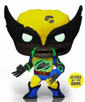 662 Zombie Wolverine Glow in the Dark Entertainment Earth Marvel Comics Funko pop