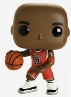 75 Michael Jordan 10 Inch Super Sized Red Away Jersey Sports NBA Funko pop
