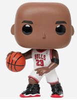76 Michael Jordan 10 Super Sized White Home Jersey Foot Locker Sports NBA Funko pop